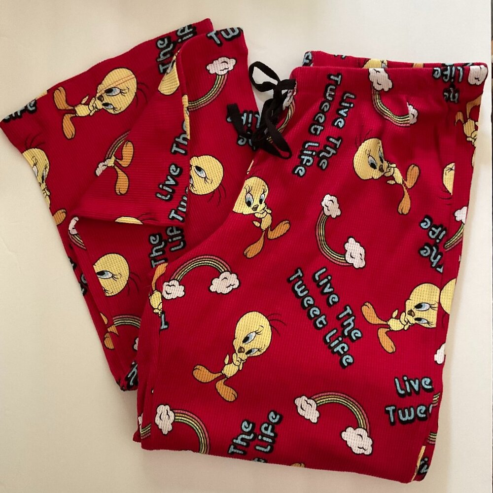 TWEETY BIRD Women's Lounge Pajama Pants NWOT Size M